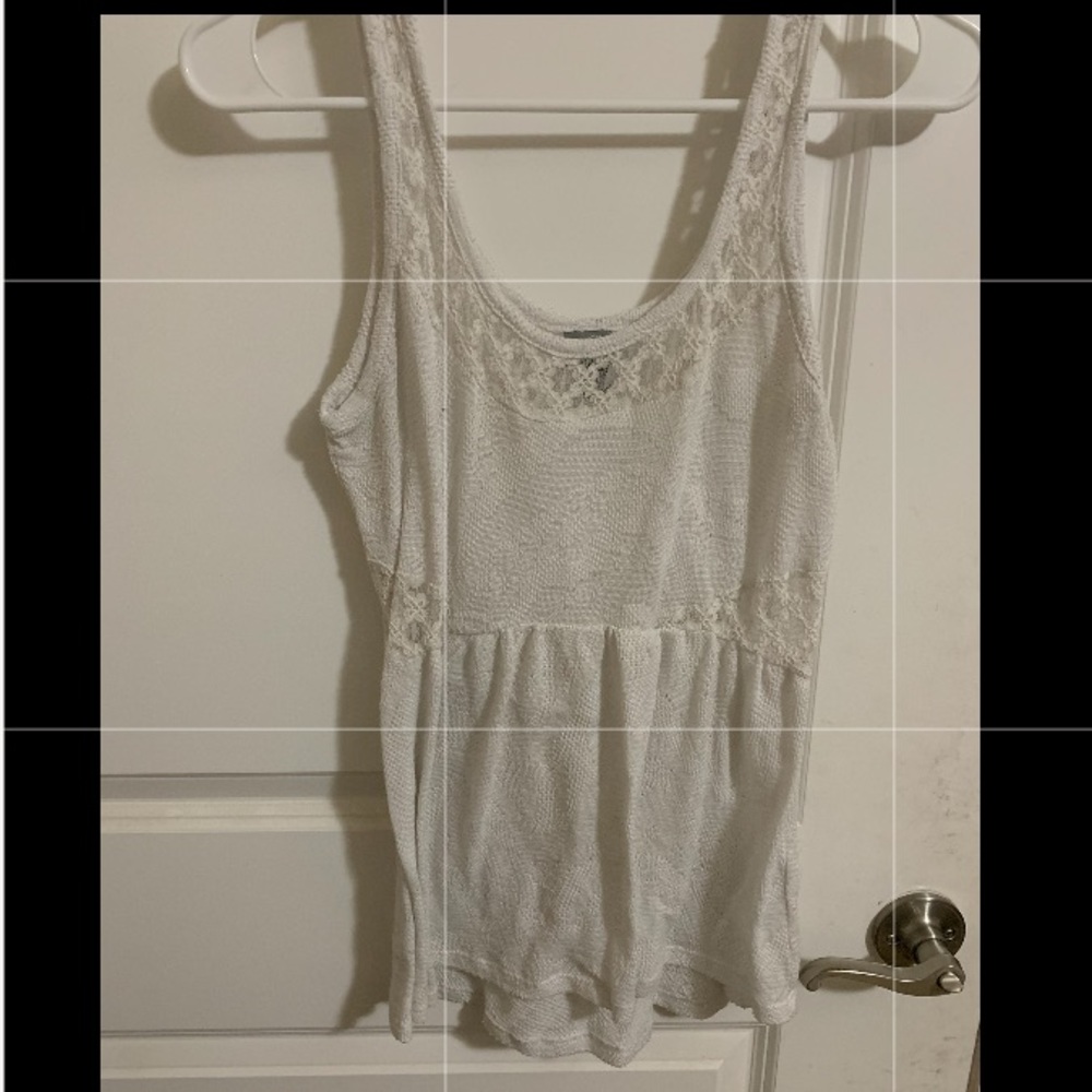 Medium crochet tank top